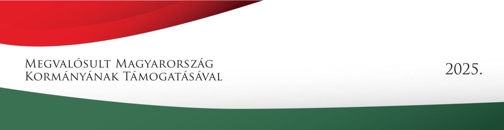 Megvalósult Magyarország Kormányának támokgatásával.